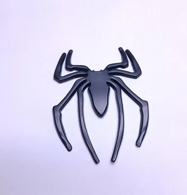 EMBLEMAS COCHE ARAÑA 3D ALEACIÓN ZINC METAL ACABADO NEGRO Foto 1 de 4