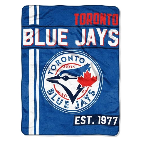 Toronto Blue Jays MLB Northwest 46"x60" Walk Off Micro Raschel Throw Blanket Cover