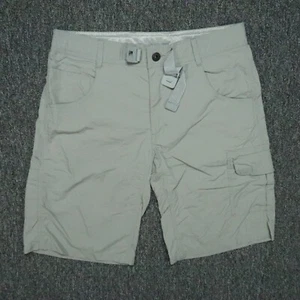 Gramicci Shorts Mens Medium Gray Break Trail Cargo Chino Nylon Lightweight - Picture 1 of 8