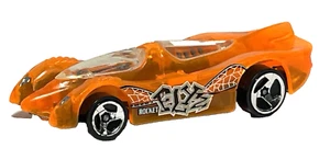 Coche Hot Wheels 1994 - pistones eléctricos naranja fundido a presión cohete de plástico Elyz Tailandia - Imagen 1 de 8