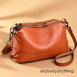 Damenhandtaschen Damentaschen Schultertaschen Rindsleder Damen Messenger Bag - Bild 1 von 26