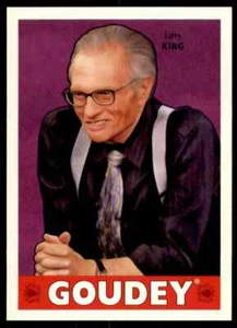 2016 UD GOUDEY LARRY KING #10 - Picture 1 of 2