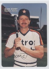 1988 Mother's Cookies Houston Astros Stadium Giveaway Alan Ashby #11