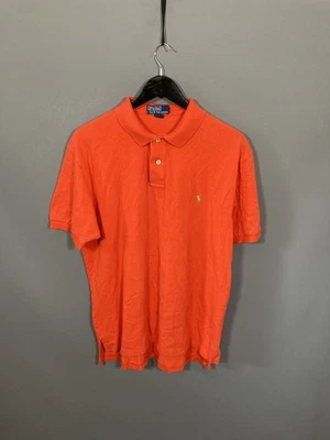 RALPH LAUREN Polo Shirt - Size Large - Orange - Good Condition - Men’s - Image 1 of 4