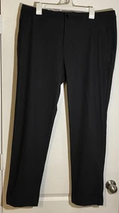 Lululemon ABC Classic-Fit Trouser Men's 36 Black Pants M5AO5S Casual Stretch - Picture 1 of 5