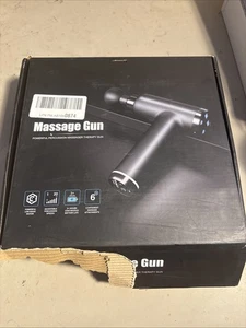 Pistola de masaje 2025 tejido profundo músculo cuello espalda cuerpo con accesorios y caja - Imagen 1 de 2