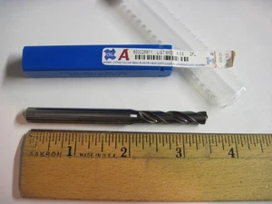 6.53mm Carbide Drill, Thru Coolant, Letter F, A Brand ADO-3D, OSG 650025611 - Picture 1 of 4
