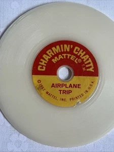 Vintage 60er 2-seitig Mattel Charmin Chatty Cathy Record England / Flugzeugreise - Bild 1 von 2