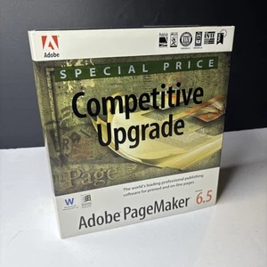 Adobe PageMaker 6.5 Competitive Upgrade Windows 1995 - Picture 1 of 6
