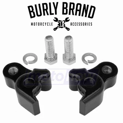 Burly Brand Lowering Blocks for 1997-2001 Harley Davidson FLHR Road King - gh - Изображение 1 из 4