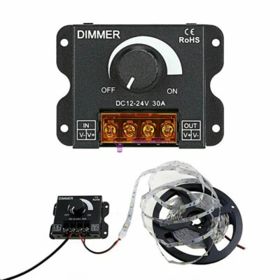 DC 12V/24V 30A Led Switch Dimmer Controller For Led Strip - Bild 1 von 4