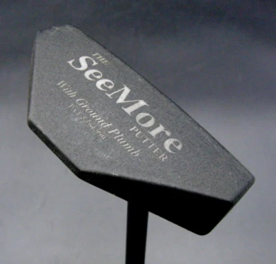 The SeeMore with Ground Plumb Putter Graphite Shaft 88cm Length SeeMore Grip - Image 1 of 4