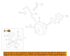 NISSAN OEM-Reservoir Tank Bottle Cap 46020EA20A - Picture 1 of 2