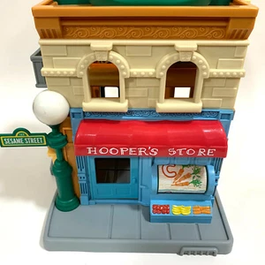 SESAME STREET 2010 Hoopers Store 123 Neighbourhood Playset Cookie Monster Figure - Picture 1 of 12