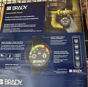 Brady 150743 Inspektion Timer NEU im Karton - 10er Pack (180 Tage) - Bild 1 von 3