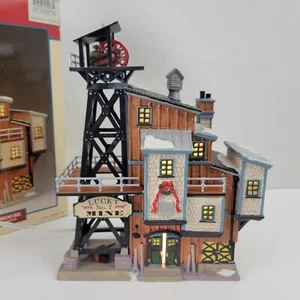 Lemax 2001 Harvest Crossing Lucky No 7 Mine #15576 Village, DETAILS LESEN - Bild 1 von 14