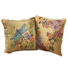 Garden Floral Reversible Pillow Covers - Set of 2