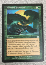 MTG MAGIC THE GATHERING KAMAHL'S SUMMONS 1X- ONSLAUGHT - UNCOMMON - MP