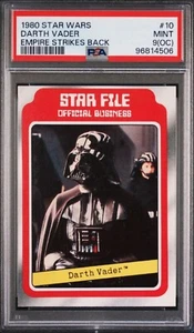 1980 Star Wars Empire Strikes Back #10 Darth Vader PSA 9 MINT (OC) - Picture 1 of 2