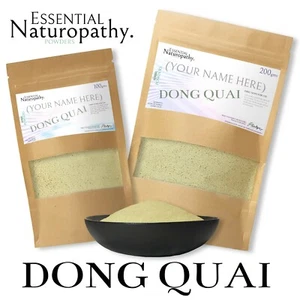 DONG QUAI POWDER 100% Certified Organic (Angelica sinensis) -PURE DONG QUAI ROOT - Picture 1 of 1