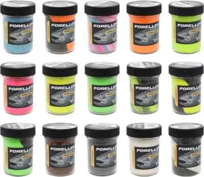 FTM Forellenteig Knoblauch 16 Farben Forellenpaste Forellenköder Paste - Bild 1 von 4