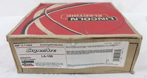 Neu Lincoln SuperArc 0,045" 1,1 mm LA-100 44 Pfund MIG Schweißdraht Spule EDS30779 - Bild 1 von 3