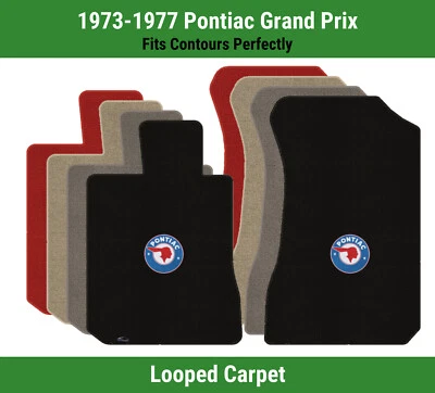 Alfombrillas delanteras Lloyd Classic Loop para Pontiac Grand Prix 73-77 con Pontiac Chief Foto 1 de 4