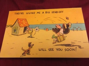 Paris (?) signierter Comic Urlaub Strandurlaub #2499 - Bild 1 von 2