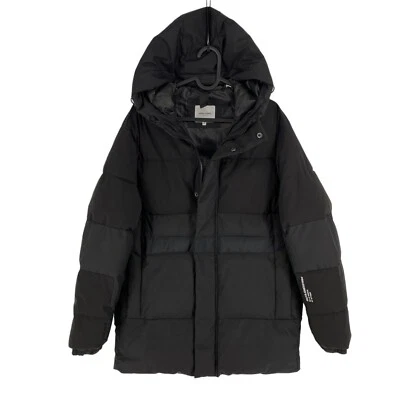 JACK&JONES Abrigo Puffer Con Capucha Negro Para Hombre Talla XS - Imagen 1 de 4