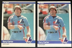 1984 Fleer Gary Carter #271 NM-MT (2) Cards - Picture 1 of 2