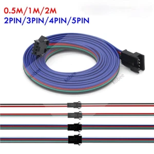 2/3/4/5Pin JST SM Led Male Female LED Cable for 5V 12V 3528/5050/5730 led strip - Picture 1 of 8