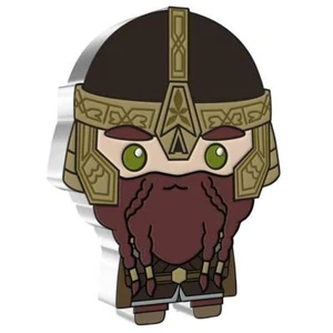 Niue Islands 2 Dollar Herr der Ringe Chibi Coins - Gimli (7) DC Comics 1 Oz Silber - Bild 1 von 4