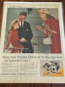 Anuncio de imágenes de domingo de Pascua de película Kodak 1961 vintage - Imagen 1 de 1