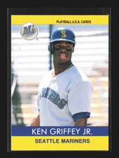 1991 Playball U.S.A. #91-1 Ken Griffey Jr.    Seattle Mariners