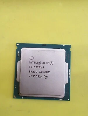 Intel Xeon E3-1220V5 SR2LG 3.0GHz Quad Core LGA1151 8MB Processor CPU - Image 1 of 2