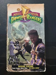 Mighty Morphin Power Rangers VHS Putty on the Brain - Picture 1 of 5