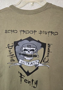 Echo Troop 17th Calvary Regiment 3rd Squadron TShirt Sz L Army Combat Aviation - Picture 1 of 7