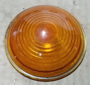 GLASS  Vintage LS 304 Lens Marker turn clearance  truck bus trailer - Picture 1 of 3