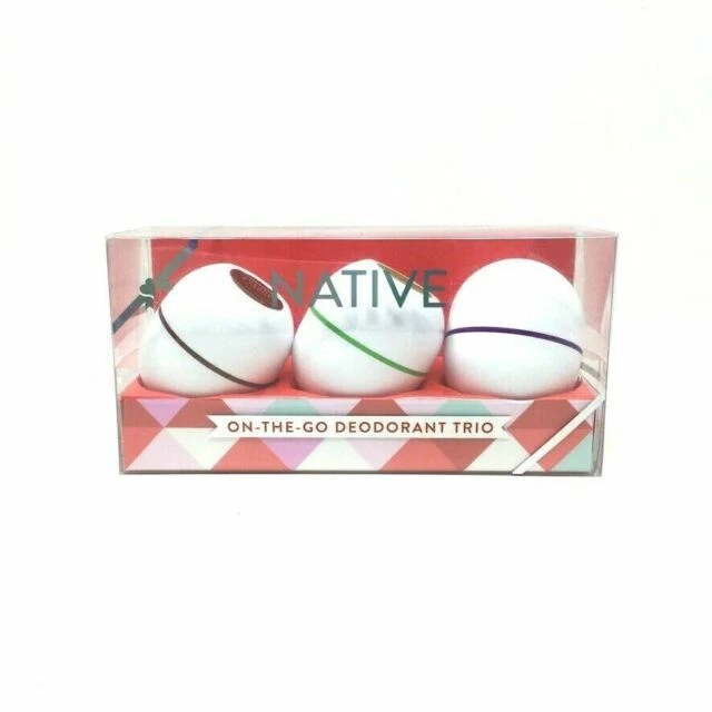 Native On The Go Deodorant Trio - Lavender, Cucumber, Coconut & Vanilla