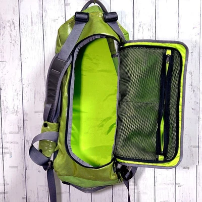 Patagonia Black Hole Duffel 60L Bag 49340 Green Waterproof Travel Bag Used - Image 1 of 4