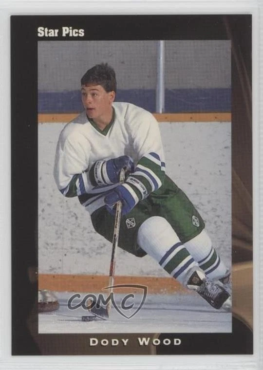 1991 Star Pics Auto Dody Wood #12 Auto - Image 1 of 2