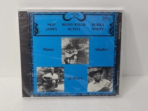 Three Shades Of Blues by Bukka White, Skip James, Blind Willie McTell (CD, 1988) - Picture 1 of 2