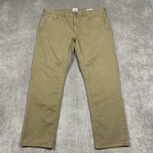 Flint And Tinder Pants Mens 33x30 365 Slim Fit Chino Khaki 5 Pocket Huckberry - Picture 1 of 10