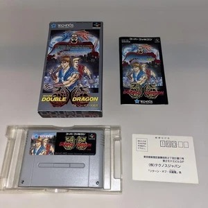 Nintendo Super Famicom SFC Return of Double Dragon Box Tested Japan - Picture 1 of 13