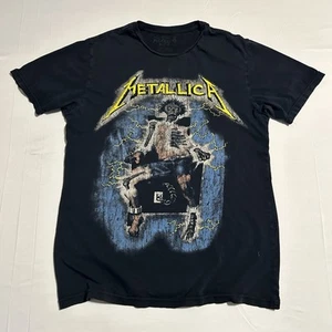 Bravado Metallica Ride The Lightning Tour Mens T-Shirt Embroidered L - Picture 1 of 7