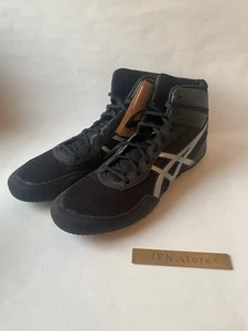 Asics MATCONTROL3 Men's Wrestling Shoes Black Pure Silver 1081A053.001 comfort - Picture 1 of 13