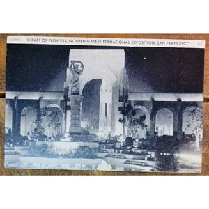 Corte de Flores - Exposición Internacional Golden Gate 1939 - Postal 1930-1945 - Imagen 1 de 2