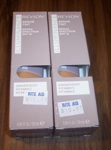2 Revlon Illuminance Serum Tint Brulee # 409 0.94 oz Exp 09/2025 SPF 15 M0 - Picture 1 of 3