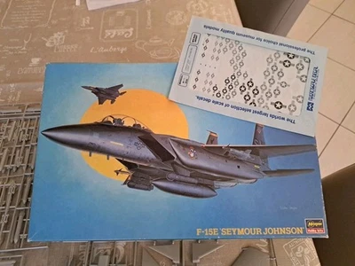 F-15E Eagle Seymour Johnson Hasegawa 1/48 + Extra Decal Sheet - Immagine 1 di 4