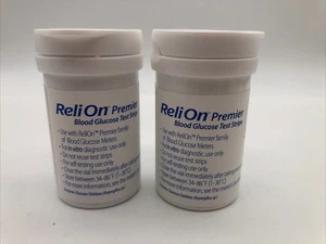 Prueba de glucosa en sangre ReliOn Premier 100ct FECHA DE CADUCIDAD: 08/2026 (sin caja) Ref. 013 - Imagen 1 de 2